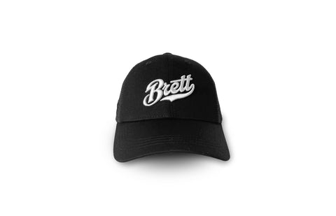 BRETT CAP BLACK 58