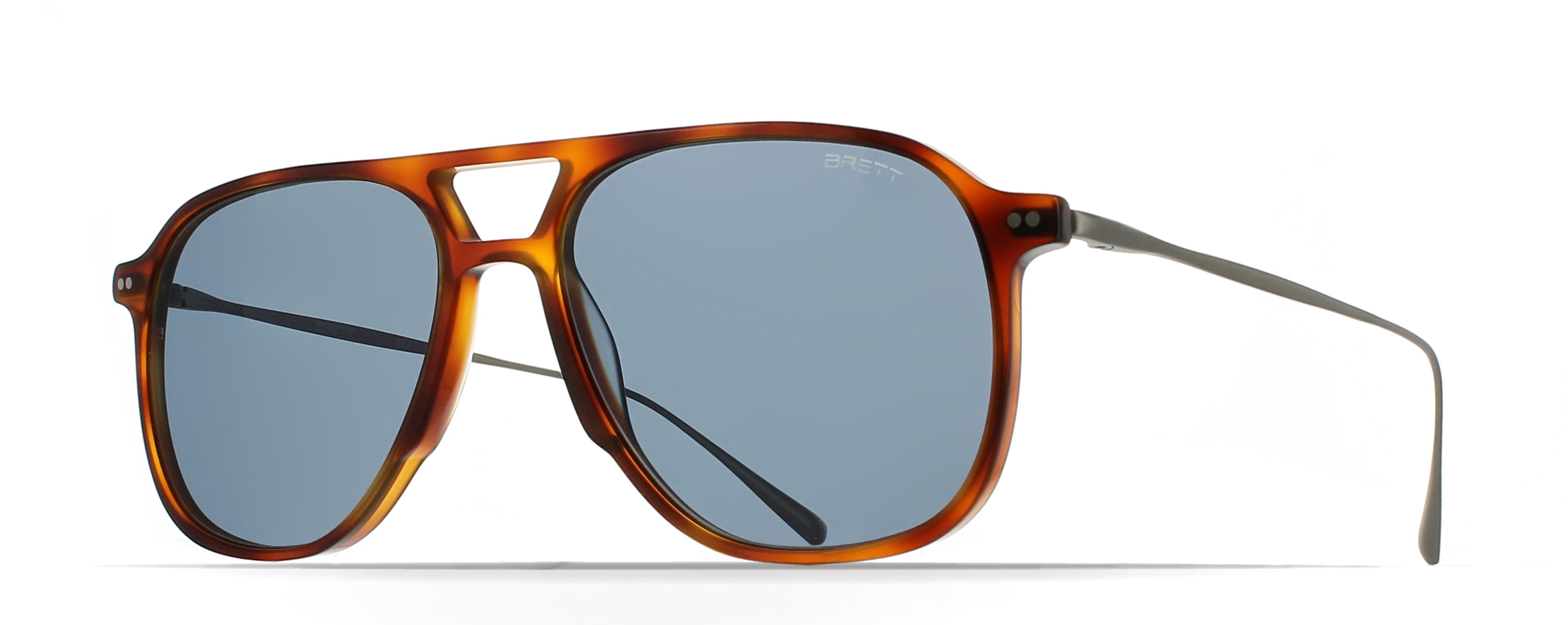 BROWN SUN HONEY TORTOISE/SILVER