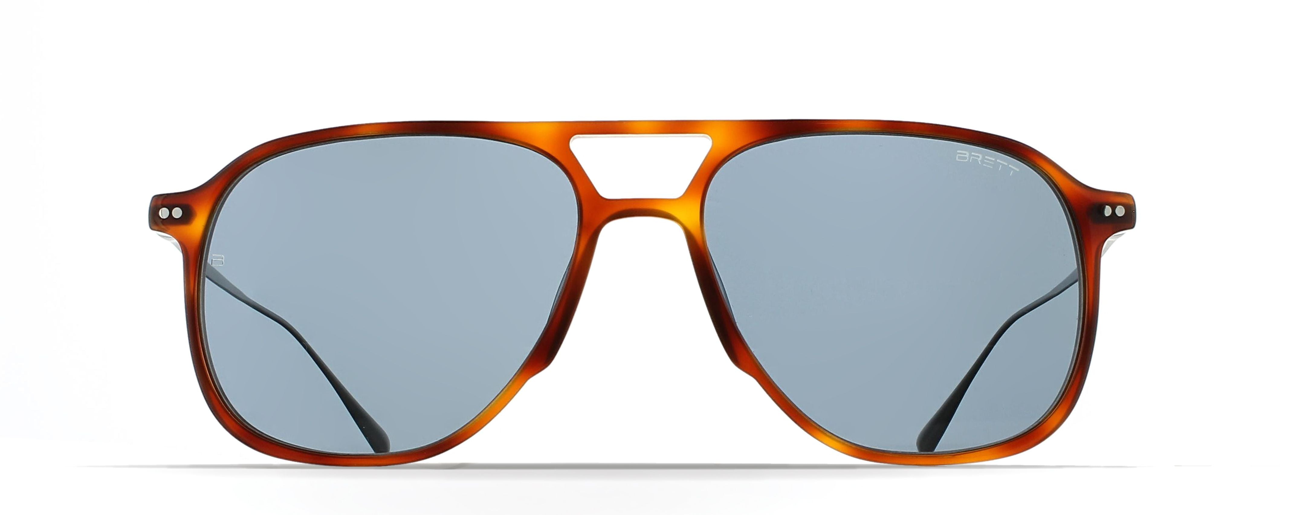 BROWN SUN HONEY TORTOISE/SILVER
