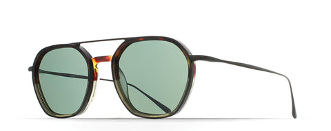 GIACOMO SUN KHAKI GRADIENT TORTOISE/BLACK
