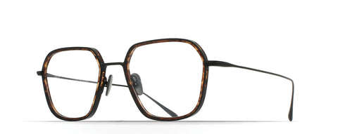 JACKIE MATTE BLACK/TORTOISE